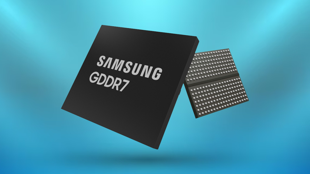 amd and nvidia gear up for using samsung first gen gddr7 memory, blackwell,